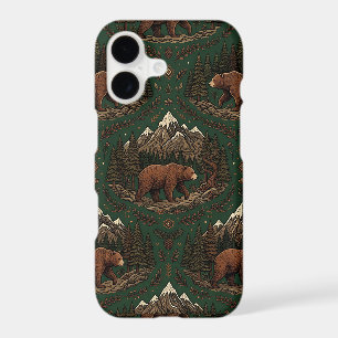 Brown Bear iPhone 17 Slim Fit Case