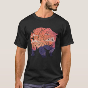 Brown Bear Outdoors Forest Wildlife Animal Nature  T-Shirt