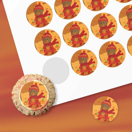 Brown Bear Personalised Halloween Treats