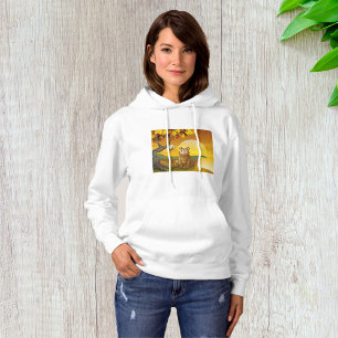 Brown Bear Sunset Hoodie