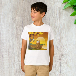 Brown Bear Sunset T-Shirt