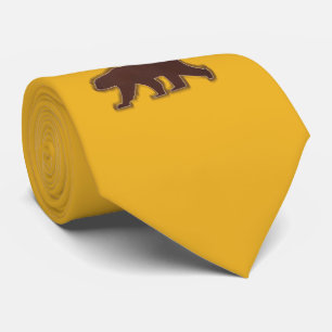 Brown Bear Tie