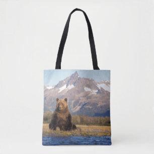 brown bear, Ursus arctos, grizzly bear, Ursus Tote Bag