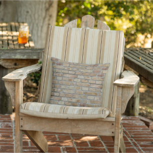 Brown Brick Wall A Novelty Design Cushion