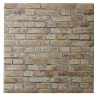 Brown Brick Wall A Novelty Design  Tile