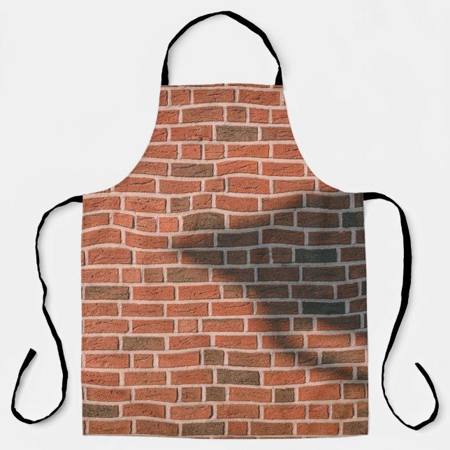 Brown brick wall apron (Front)