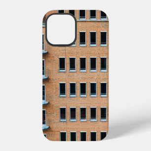Brown brick wall building iPhone 12 case