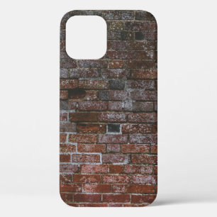 Brown brick wall iPhone 12 case