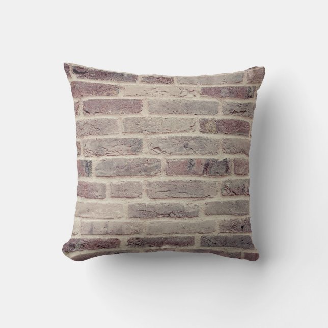 Brown Brick Wall Cushion (Front)