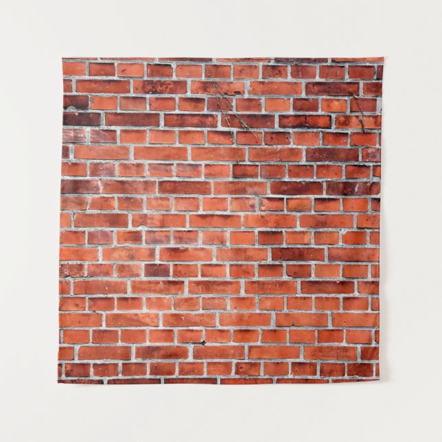 Brown brick wall tapestry (Front)