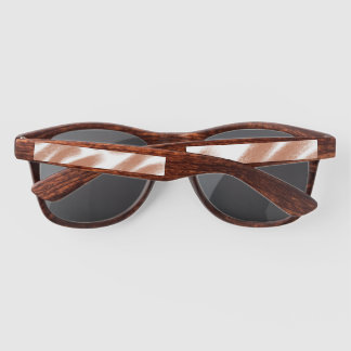 Brown brush sunglasses