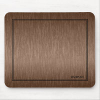 Brown Brushed Metallic Texture Print