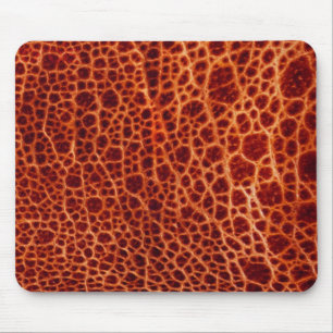 Brown Bullfrog Skin Mouse Pad