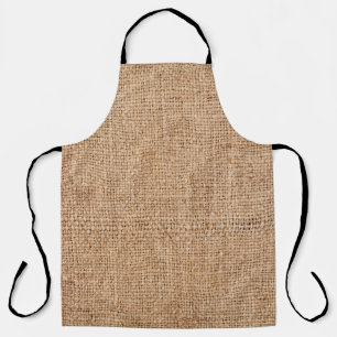Brown burlap texture, rustic sackcloth. apron