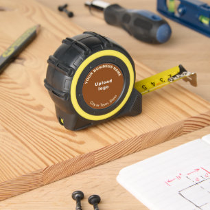 Brown Business Brand on Tape Measure 1