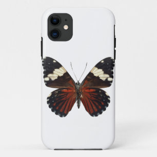 Brown butterfly on any colour Case-Mate iPhone case