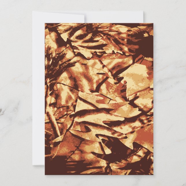 Brown Camo Camouflage Gifts for Hunters (Front)