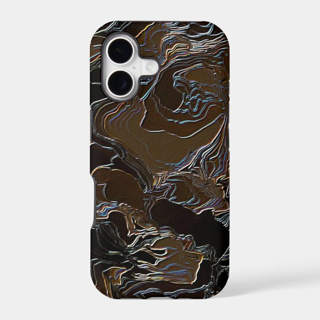 Brown Camo Effect Design (Back)