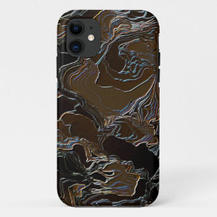 Brown Camo Effect Design Case-Mate iPhone Case