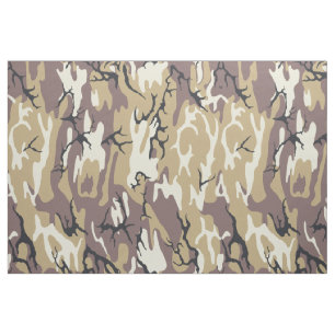 Brown Camo Fabric