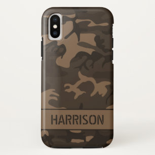 Brown Camouflage Case-Mate iPhone Case