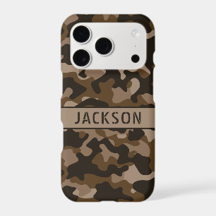 Brown Camouflage Personalised