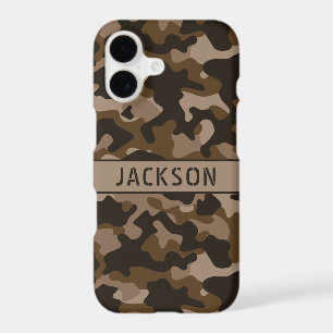 Brown Camouflage Personalised