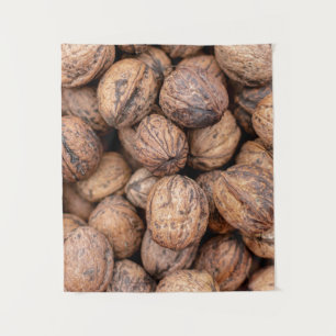 Brown cashew nuts tapestry