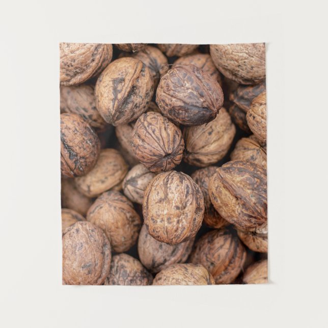 Brown cashew nuts tapestry (Front)