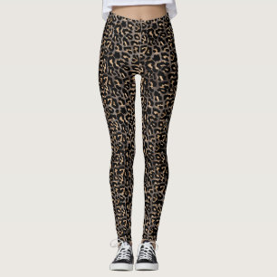Brown Cheetah Women's Leggings