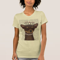 Brown Chihuahua And Tiara