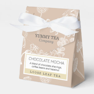 Brown Chocolate - Loose Leaf Tea Packaging Box