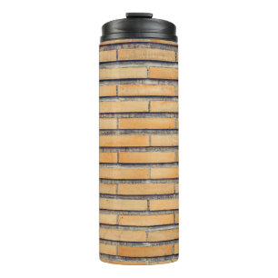 Brown cladding wall thermal tumbler