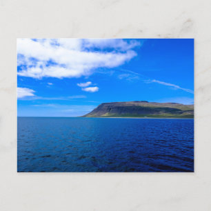 Brown Cliff Near Sea Holiday Postcard