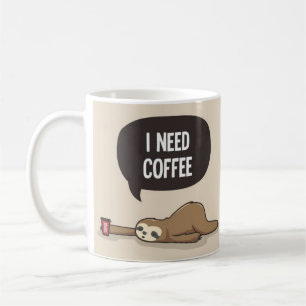 brown coffee cartoon funny mug