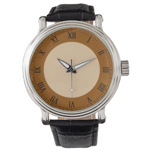 Brown Colour Stylish Watch