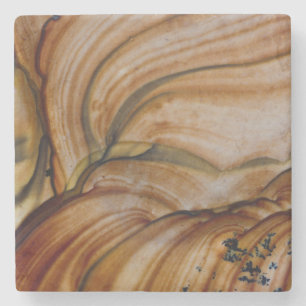 Brown coloured Deschutes Jasper Stone Coaster