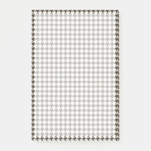 Brown Combination Houndstooth by Shirley Taylor Post-it Notes