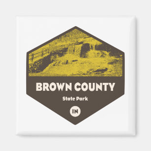 Brown County State Park Indiana Magnet