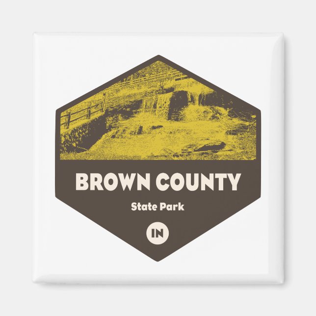 Brown County State Park Indiana Magnet (Front)
