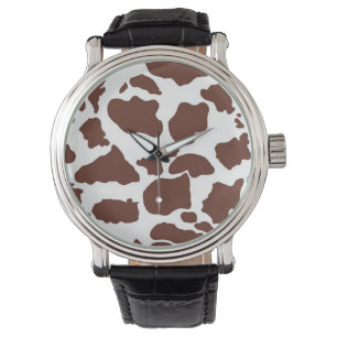 Brown Cow skin Watch