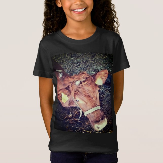 Brown cow T-Shirt (Front)