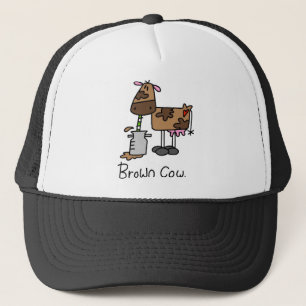 Brown Cow T-shirts and Gifts Trucker Hat