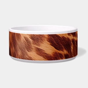 Brown Cowhide Animal Print