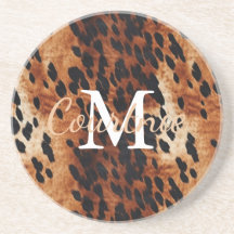 Brown Cowhide Monogram