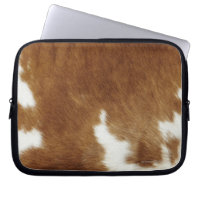 Brown Cowhide Print