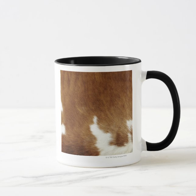 Brown Cowhide Print Mug (Right)