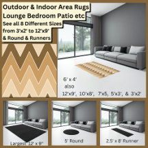 Brown Cream Beige Peaks Geometric Abstract Area