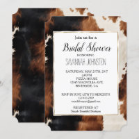 Brown Cream Black Southwest Cowgirl Cowhide