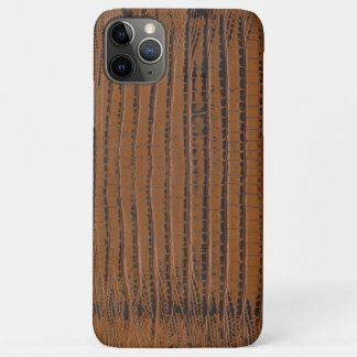 Brown crocodile skin Print Case-Mate iPhone Case